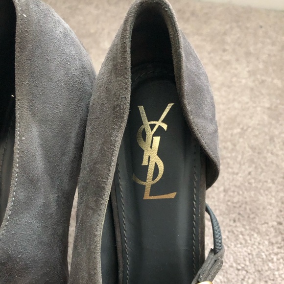 Yves Saint Laurent Suede Pumps Size 40.5 - Picture 7 of 9